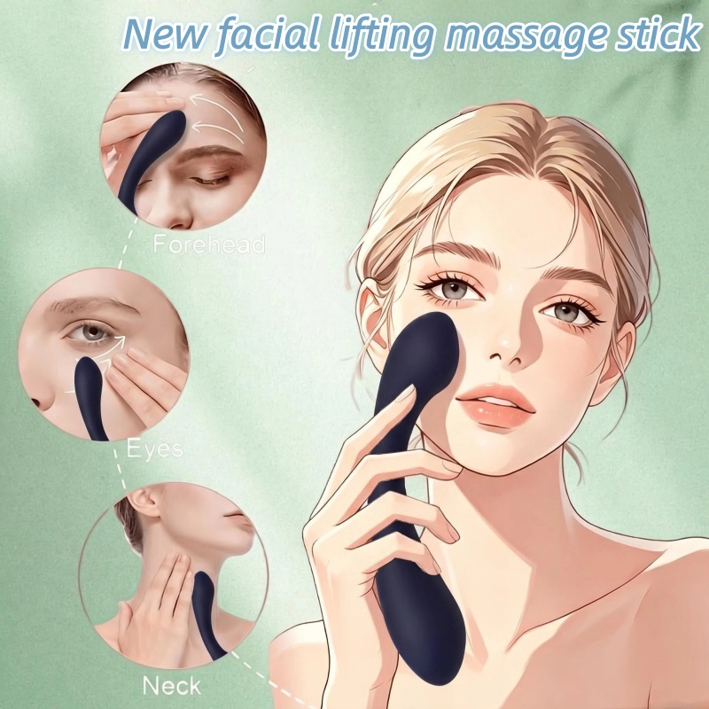Face Massager - Gesichts-Silikon-Massagegerät Manuelle Bedienung Multifunktionales Schönheitssalon-Produkt für