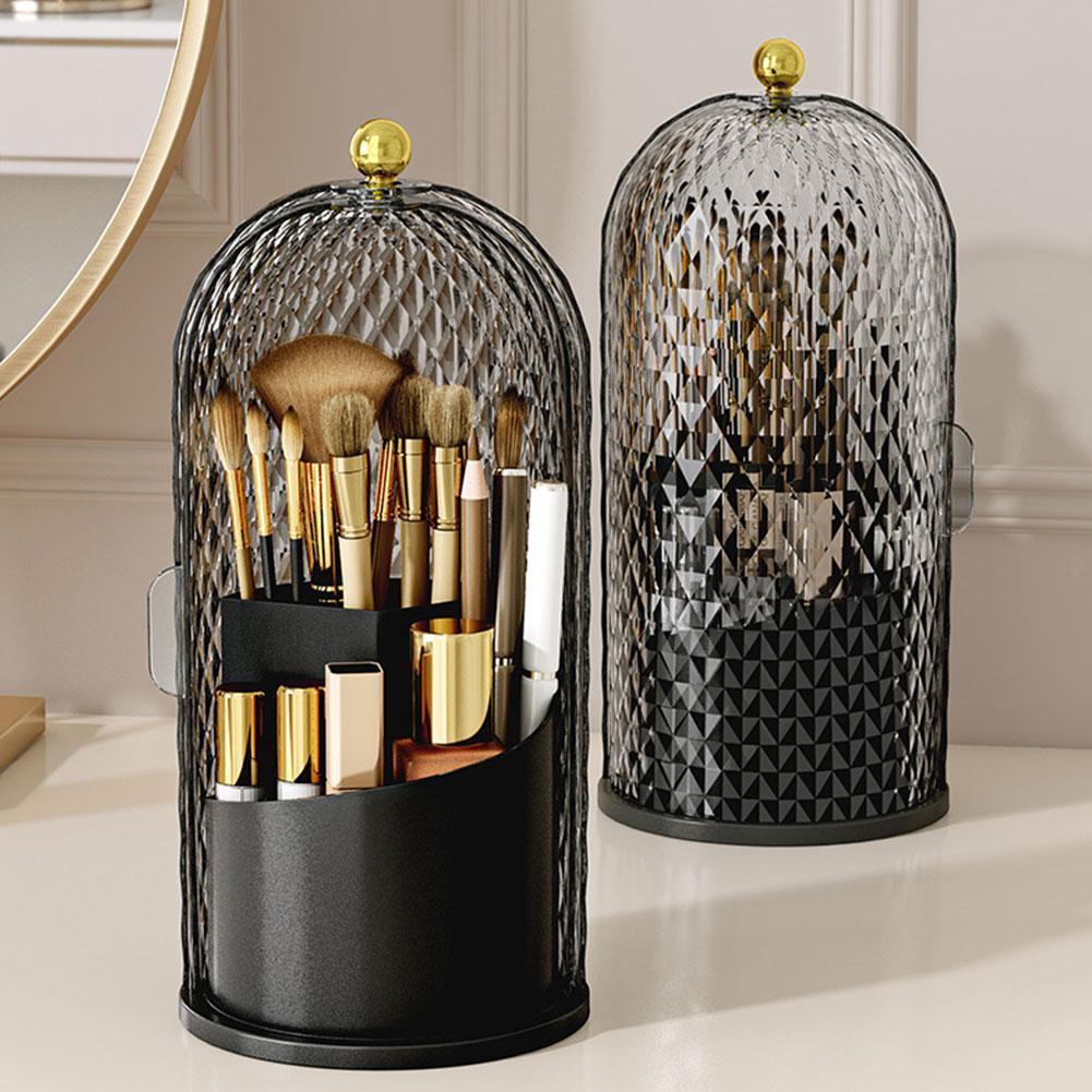 Beauty Kiss Makeup - Make-up-Pinselhalter 360° ° Rotierender Lippenstift, Augenbrauenstifthalter,