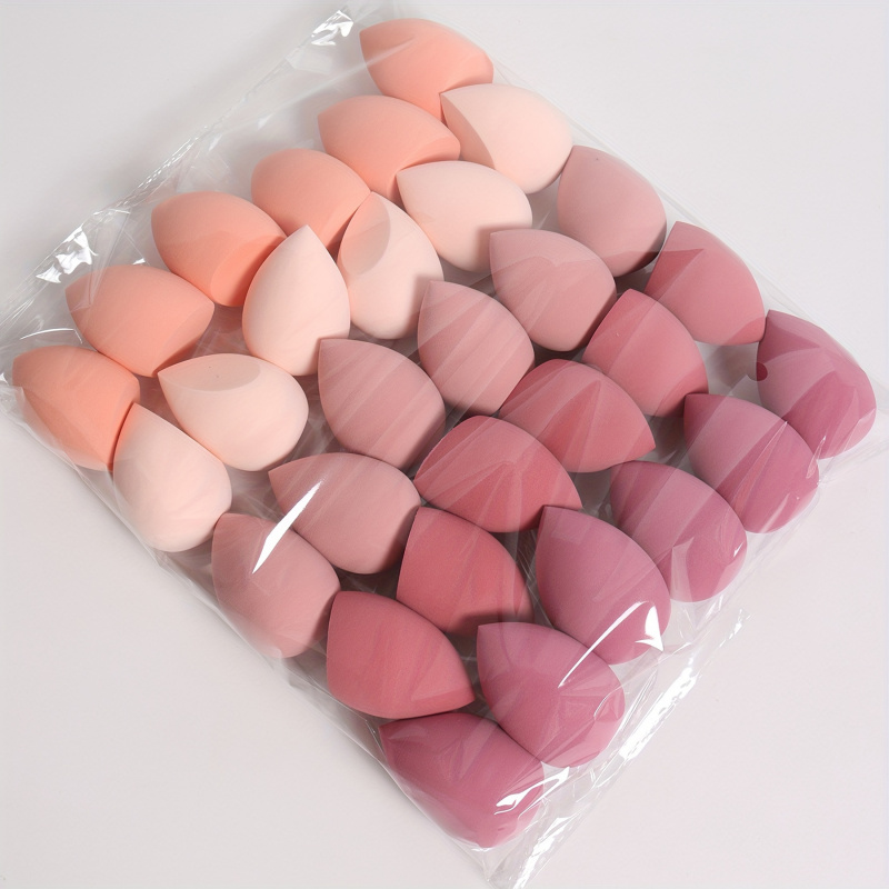 Blush Brush Kabuki - 7er-Set Make-up-Schwamm-Anzug – geeignet für Flüssigkeiten,