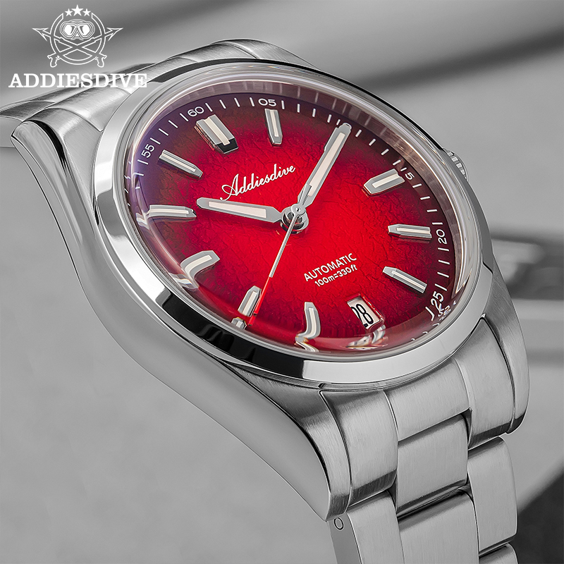 Blush Brush Kabuki - ADDIESDIVE Neue Herrenuhren, mechanisch, 39 mm,