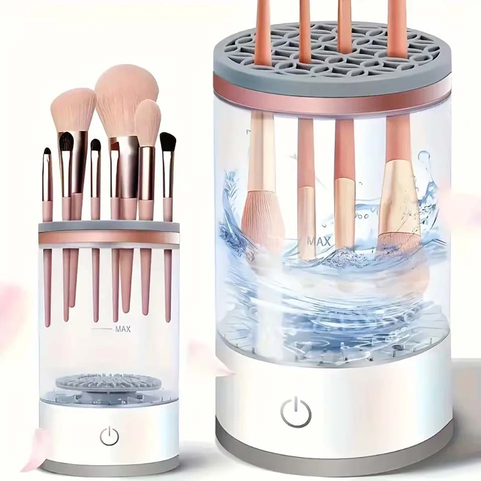 Beauty Makeup Brushes - USB-betriebener Make-up-Pinselreiniger und -trockner, geruchlos, batteriefrei,