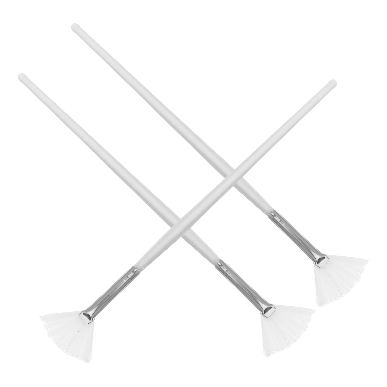 Beauty Makeup Brushes - 3-teiliges Gesichtsmasken-Applikator-Pinsel-Set mit Langem Griff für