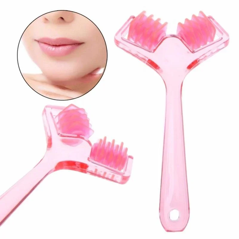 Face Massager - 1 Stück tragbares Doppelrollen-Gesichtsmassagegerät zum Anheben