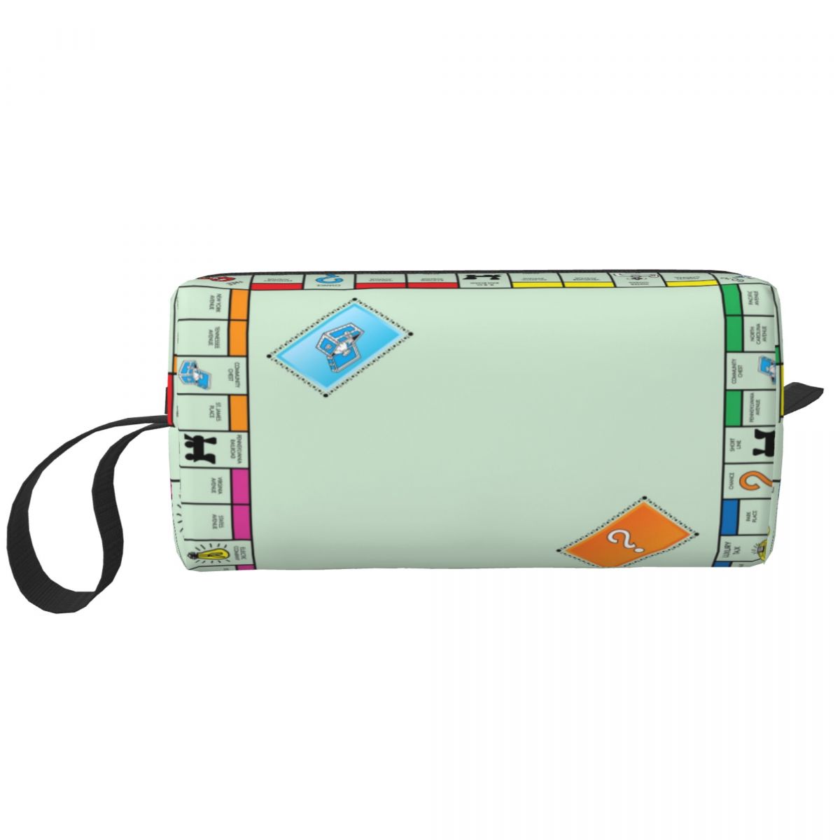 Makeup Beauty Makeup Game - Brettspielbrett – Monopoly-Make-up-Tasche, Kosmetik-Organizer, Aufbewahrung, Dopp-Set,