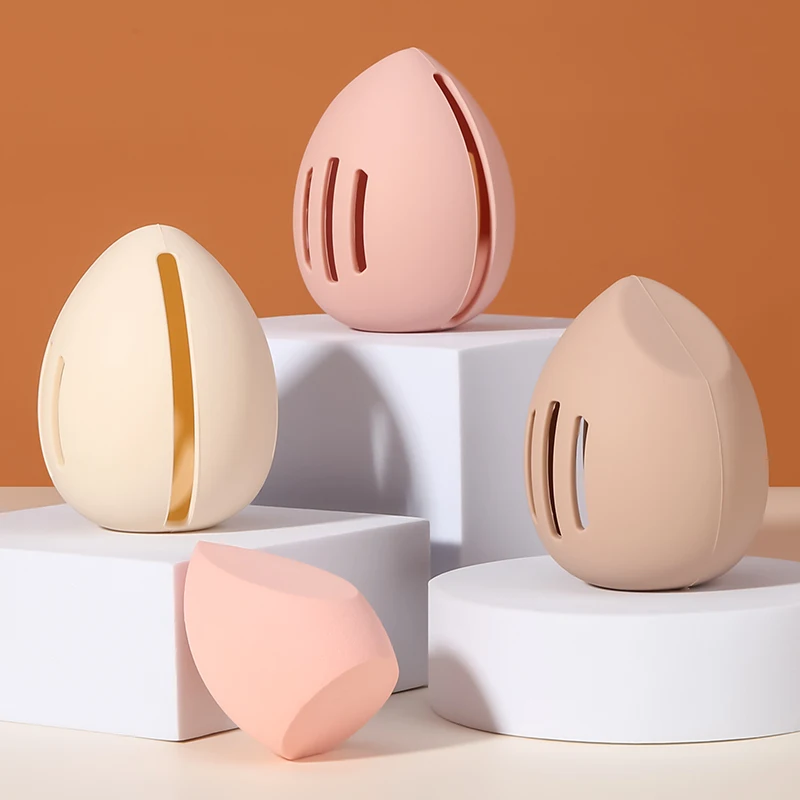 Beauty Makeup Egg - 1Pcs Make-Up Schwamm Halter Umweltfreundliche Silikon
