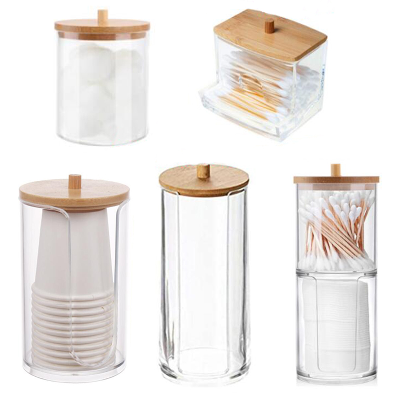 Beauty Makeup Tool Collection - Acryl Aufbewahrungsbox Badezimmer Glas Make-up Organizer