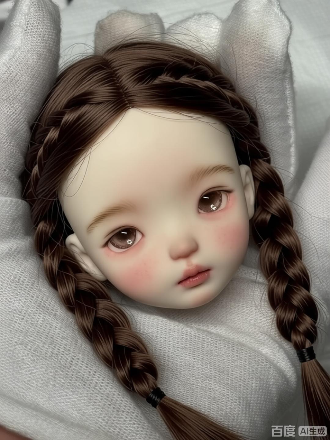 Beauty Makeup Girl - 1/6 Scale SD BJD Puppenkopf -