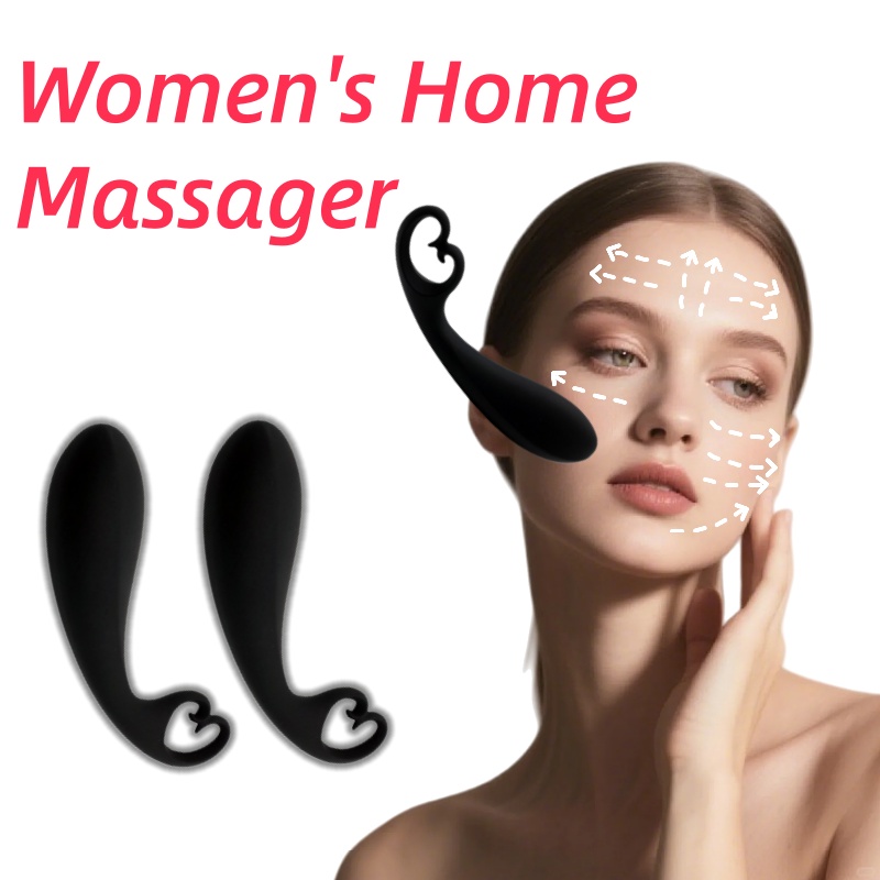 Schwarzer Familien-Muskelmassa – Face Massager Bewertung und Preis