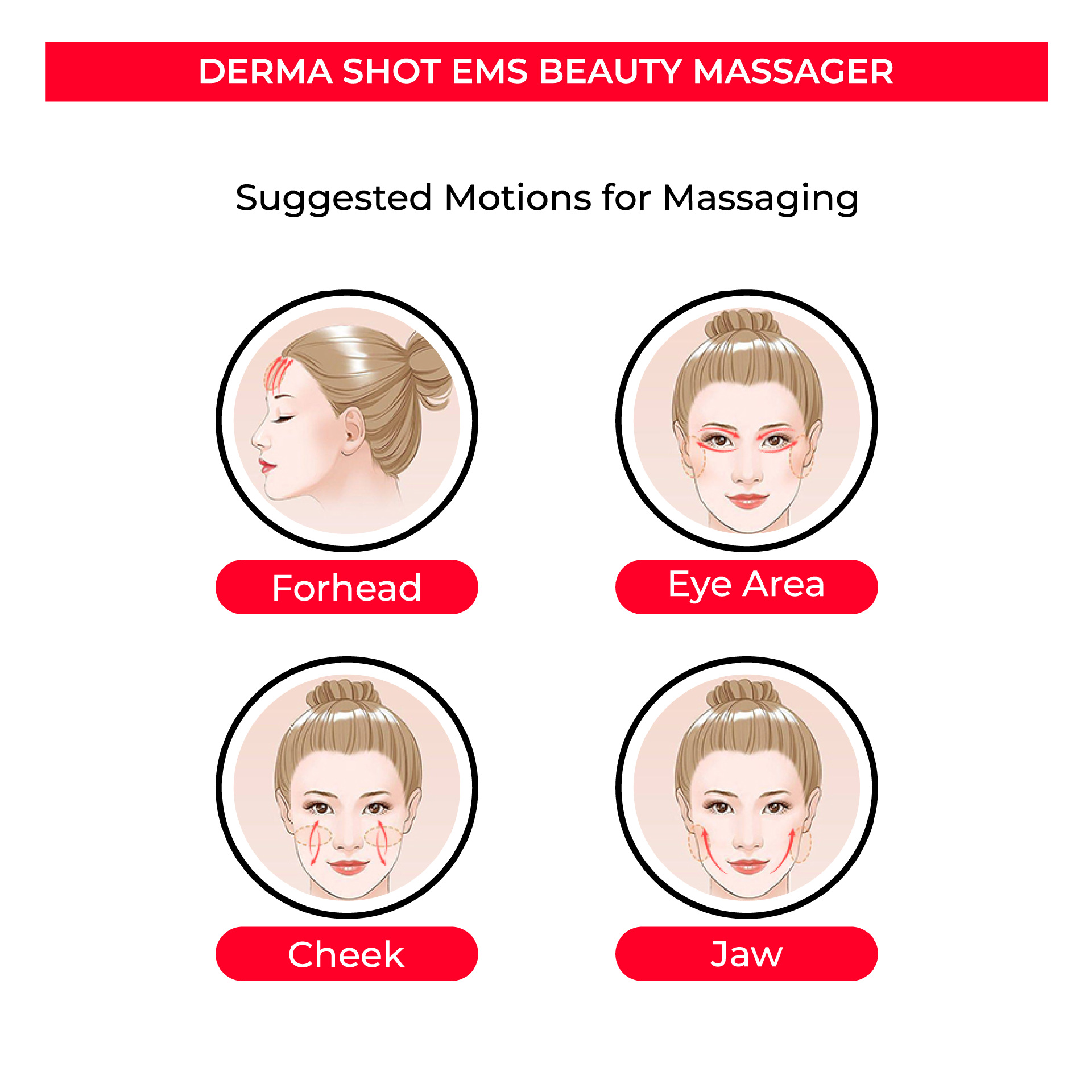 Neuer Mikrostrom-Roller Gesich – Face Massager Bewertung und Preis