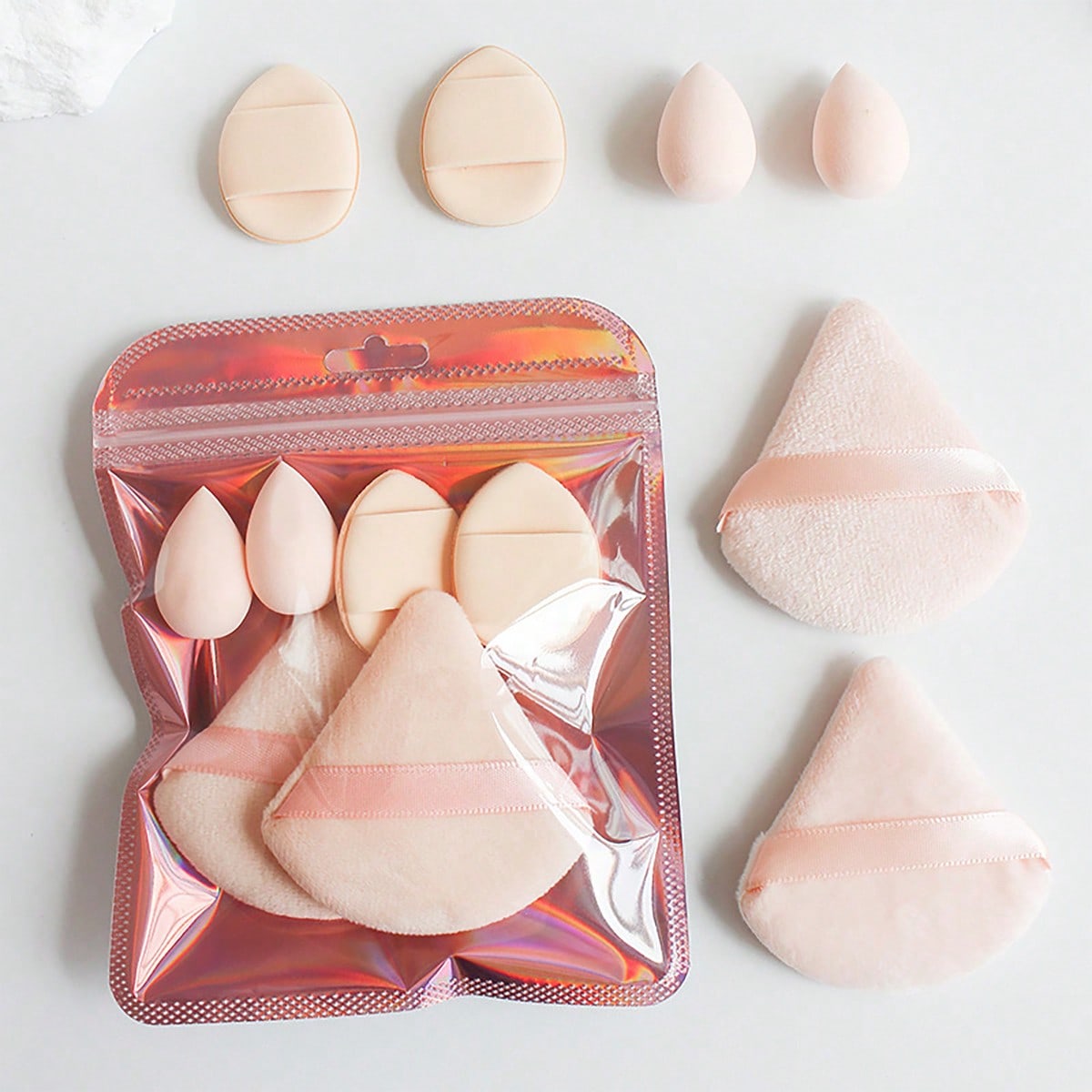 6-teiliges Laser-Taschen-Set m – Beauty Makeup Egg Bewertung und Preis