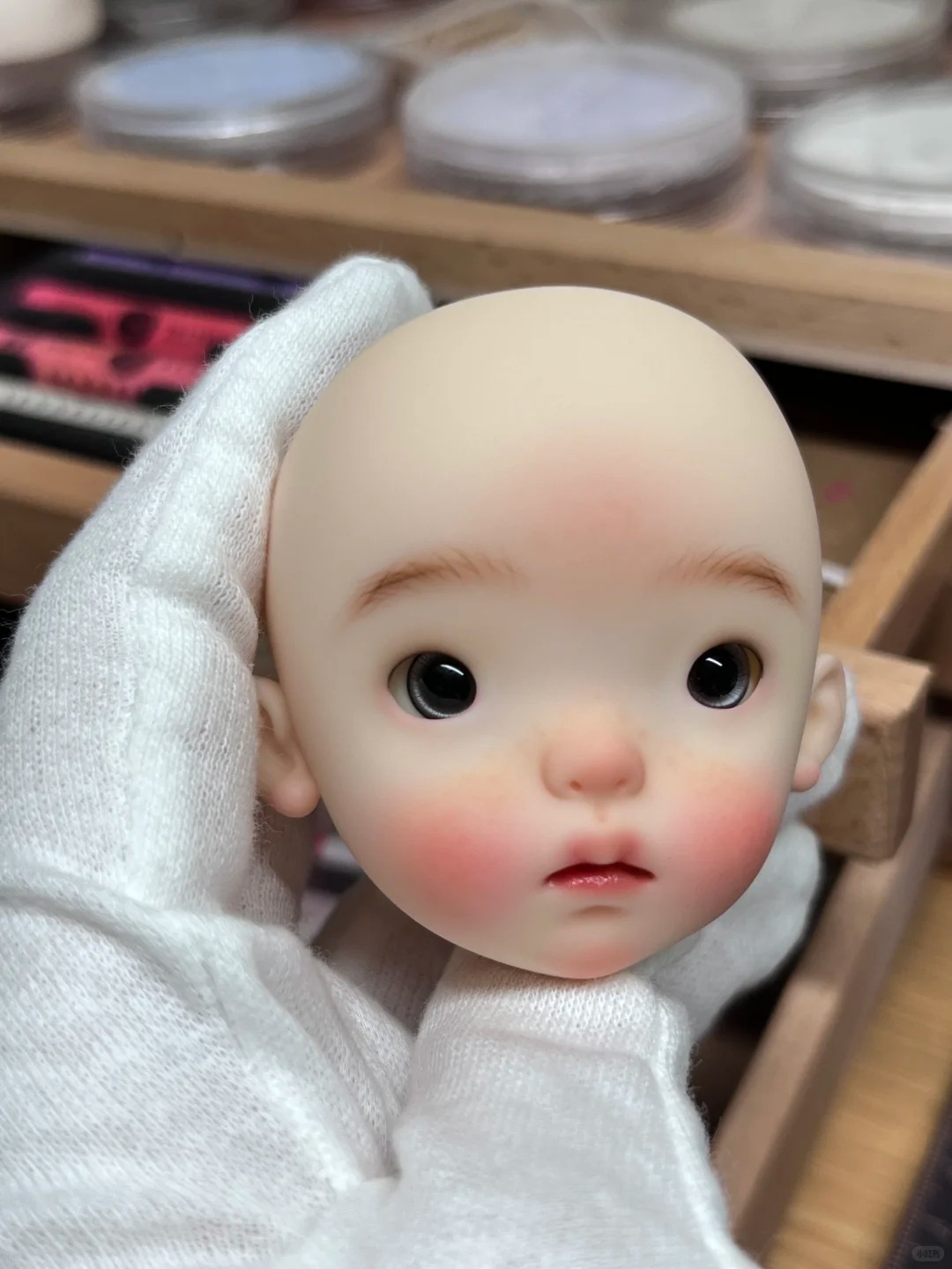 SD-BJD-Puppenkopf im Maßstab 1 – Beauty Makeup Girl Bewertung und Preis