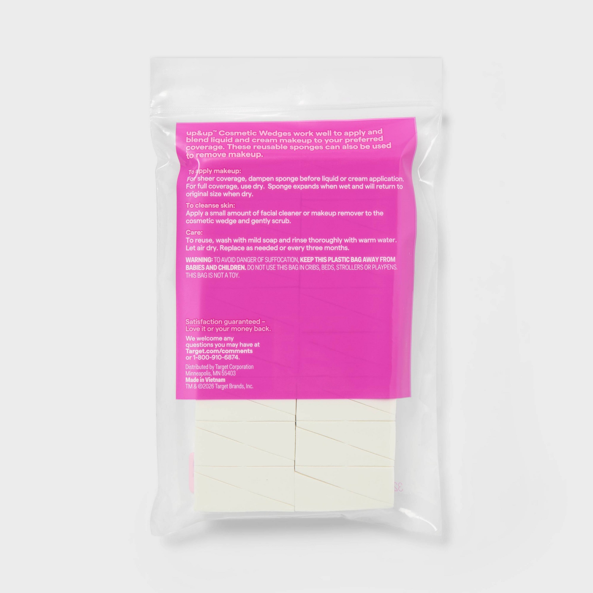 64 Stück latexfreie Kosmetikke – Cosmetic Sponge Bewertung und Preis