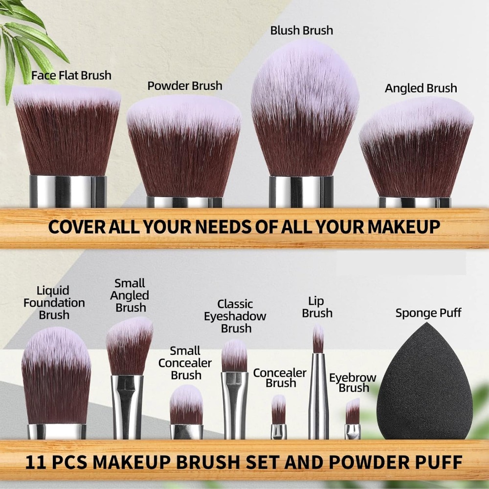 BS-MALL Make-up-Pinsel-Set, 11 – Blush Brush Kabuki Bewertung und Preis