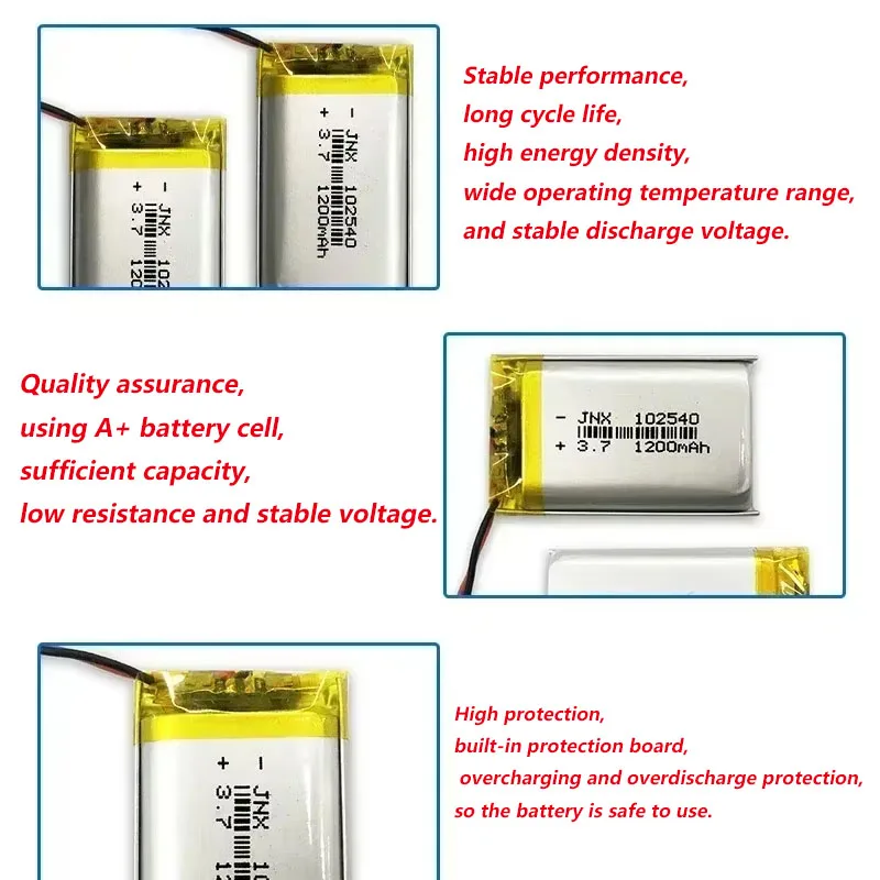 102540 3,7 V 1200 mAh Polymer- – Makeup Beauty Makeup Game Bewertung und Preis
