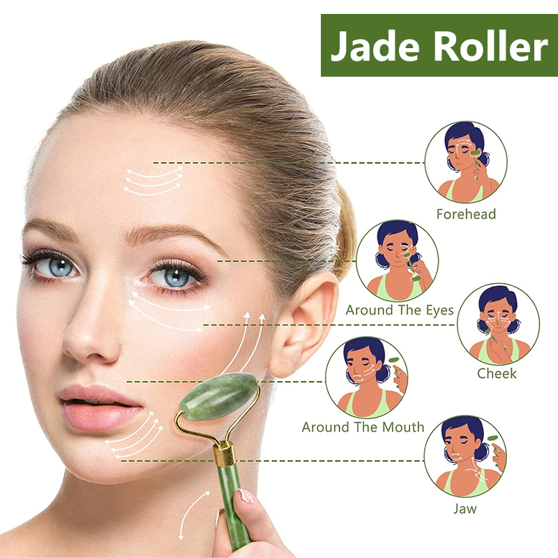Natürliche Jade Roller Gesicht – Face Massager Bewertung und Preis