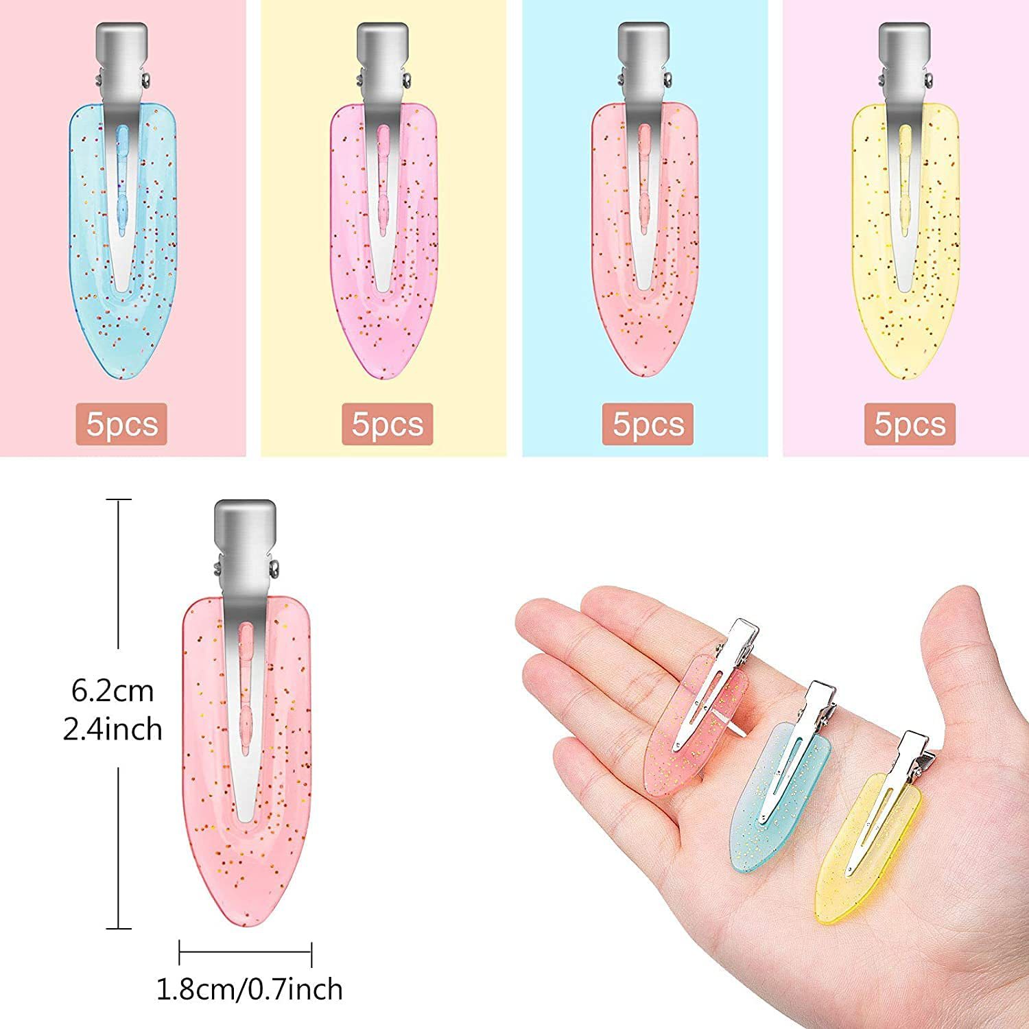 20 Stück Nahtlose Haarspangen  – Beauty Makeup Girl Bewertung und Preis