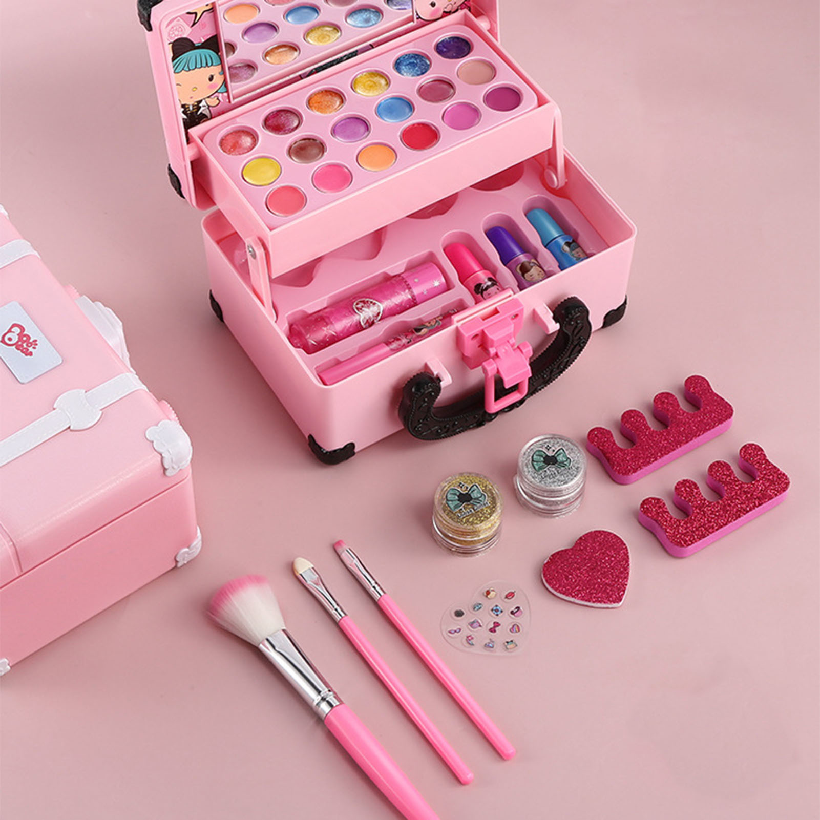 Kinder Make-Up Set Lippenstift – Beauty Kiss Makeup Bewertung und Preis