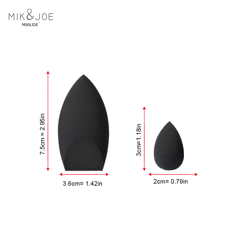 2 Stück schwarzes Beauty-Schwa – Beauty Makeup Egg Bewertung und Preis