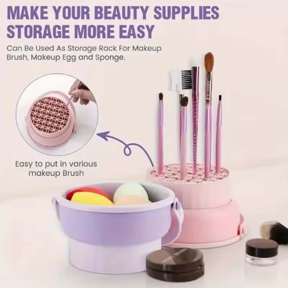 Make-up-Pinsel-Reinigungsschal – Beauty Makeup Egg Bewertung und Preis