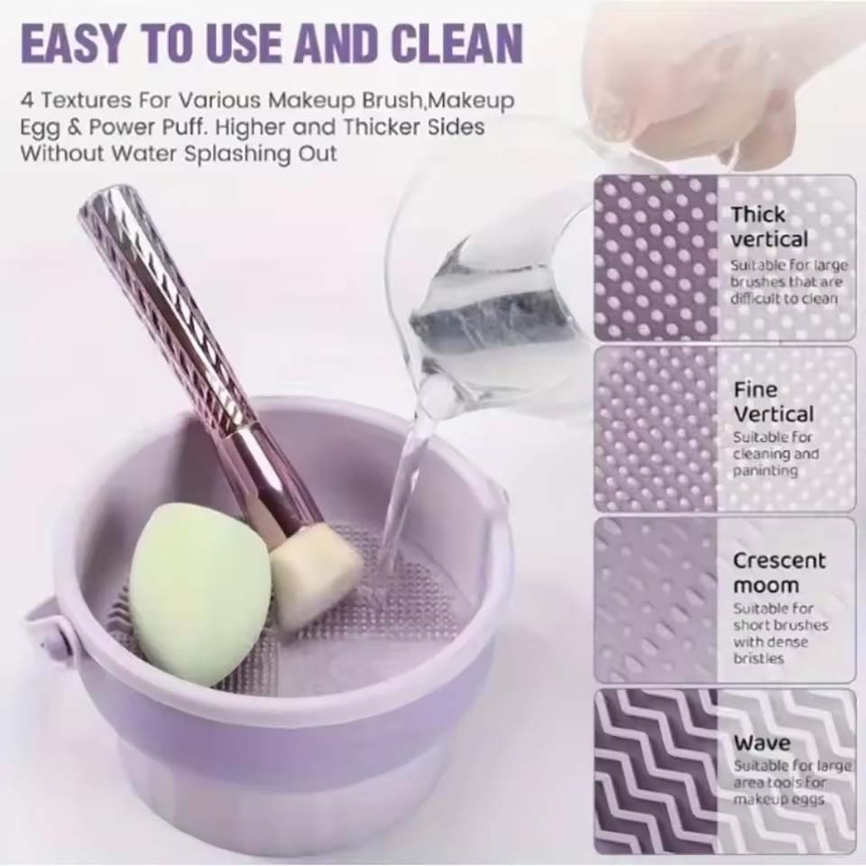 Make-up-Pinsel-Reinigungsschal – Beauty Makeup Egg Bewertung und Preis