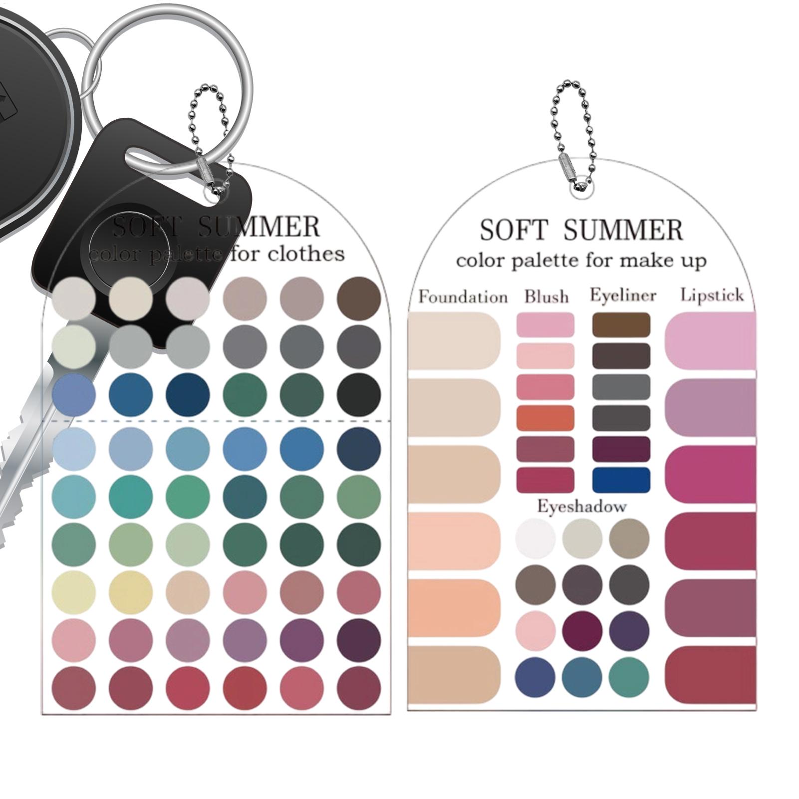 Weiche Sommer-Farbpalette-Kart – Beauty Kiss Makeup Bewertung und Preis