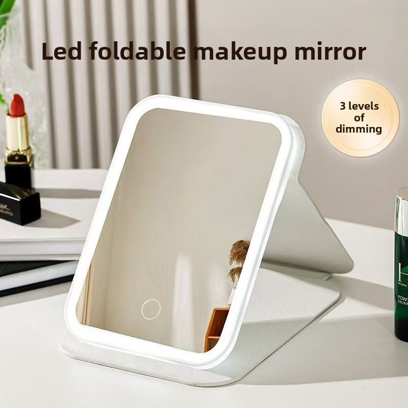 LED Klappbarer Schminkspiegel  – Beauty Makeup Hd Bewertung und Preis