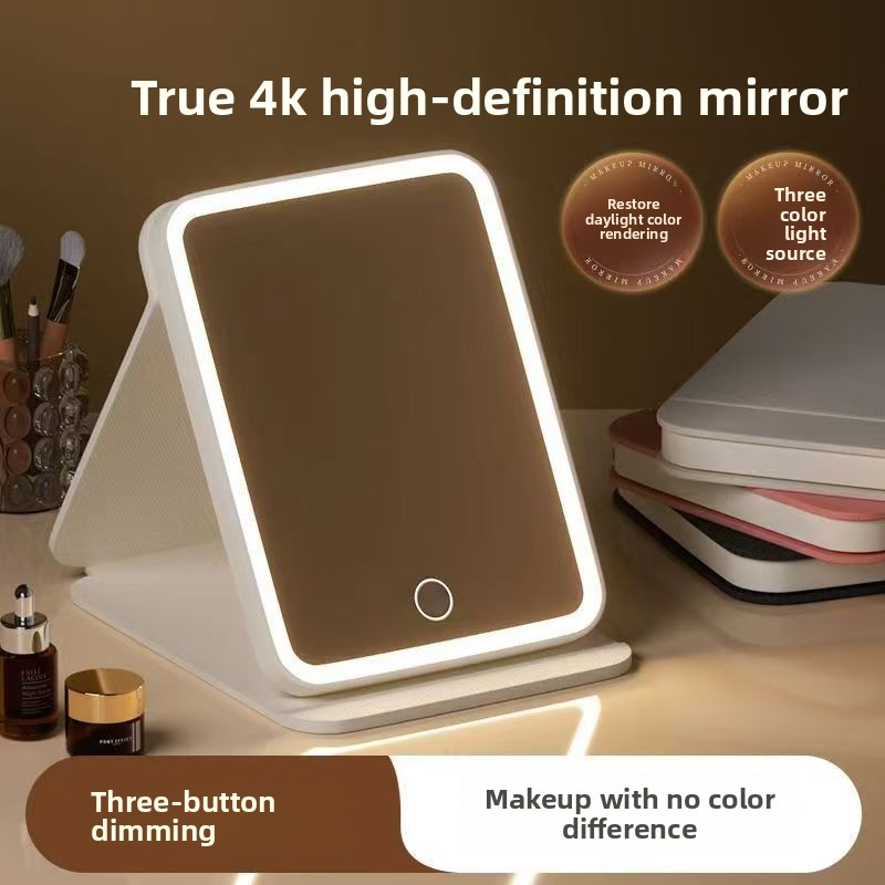 LED Klappbarer Schminkspiegel  – Beauty Makeup Hd Bewertung und Preis